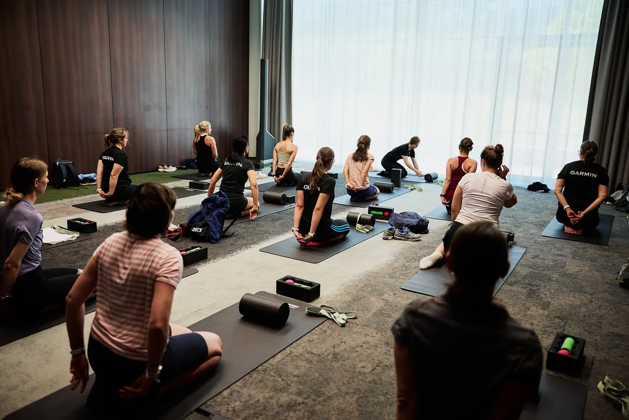 Gemeinsame Praxis beim Garmin-Rethink-Event in Wien